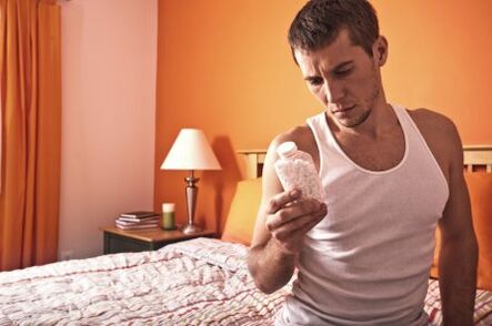 A man with priest for prostatitis