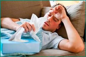 Weakened immune system for prostatitis